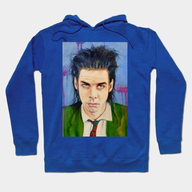 Nick cave Hoodie by kathyarchbold